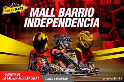 ¡Ven a Correr en Rally Kart Mall Barrio Independencia! - Familiares